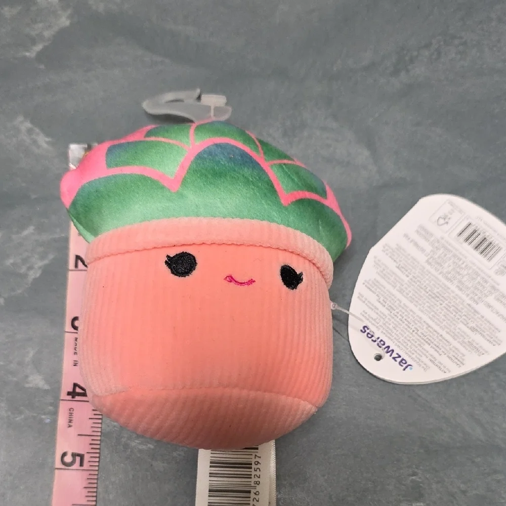 Squishmallows Pink and Green Cactus Plush